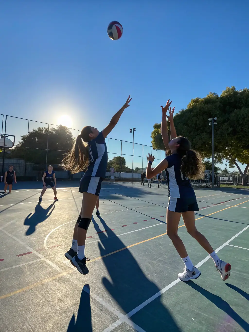 Image of a volleyball match at ASSOCIATION SPORTIVE SAINT PAUL CAEN, highlighting teamwork and competitive spirit.
